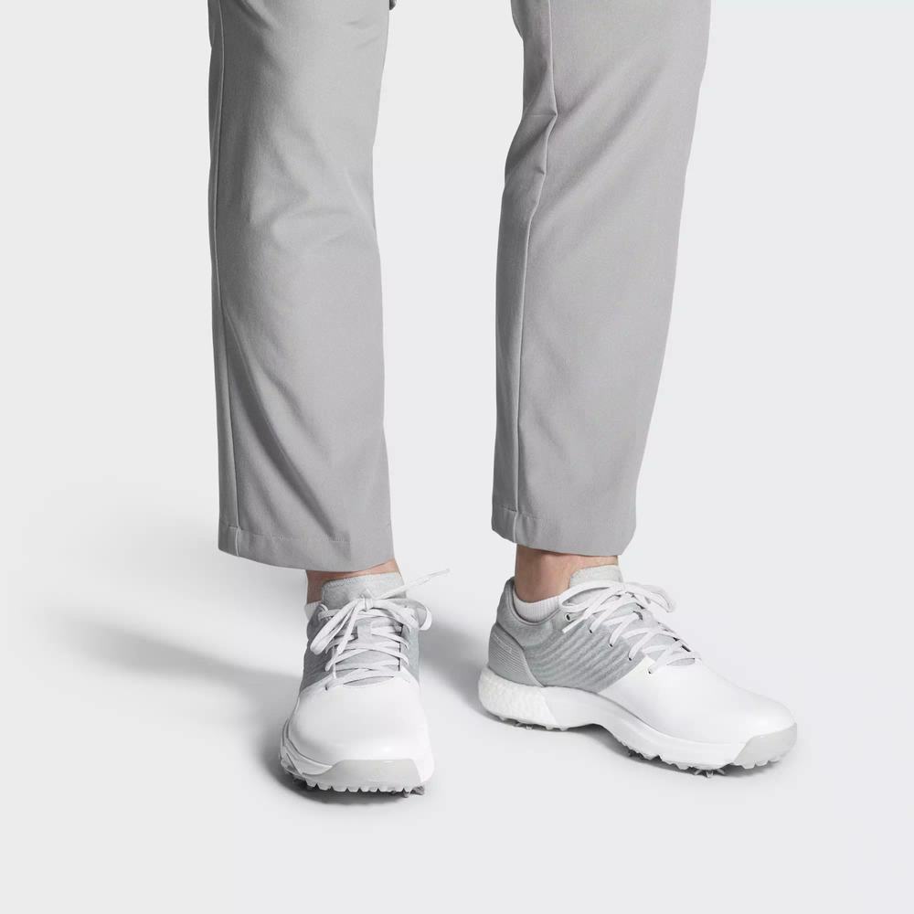 Adidas Adipower 4orged Tenis De Golf Grises Para Hombre (MX-95675)